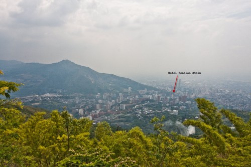 Northern part of Cali seen from the Cristo Rey monument - most of the city is to the south and east.