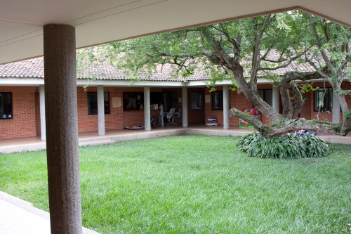 Central courtyard