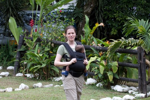 Leanne and Andres near the Rio Pance