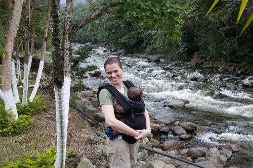 Leanne and Andres at the Rio Pance