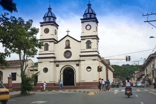 Old church in the centre of town