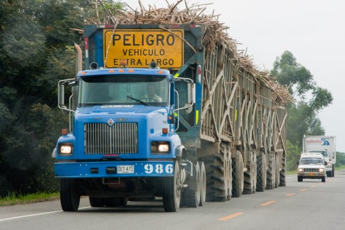 Sugar cane road train