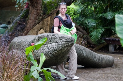 Leanne and Andres at Cali Zoo